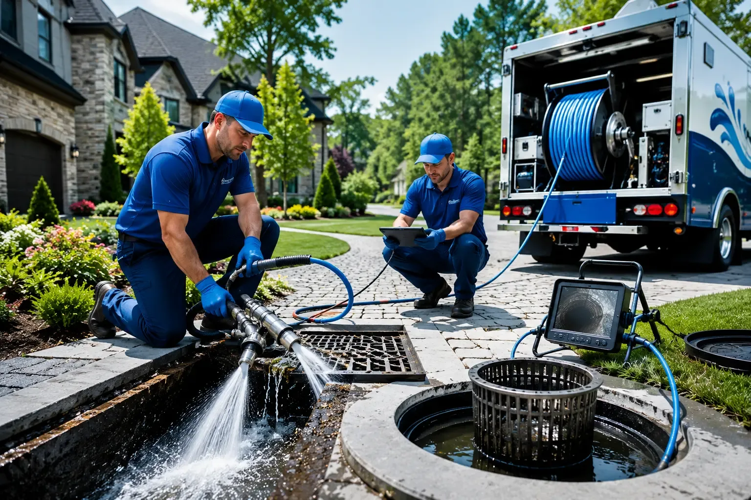 Local outdoor drain cleaning professionals in North Woodstock, NH